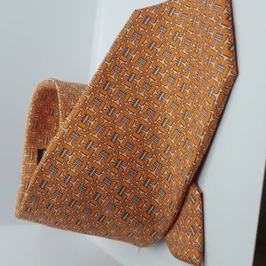 Hermes silk tie
